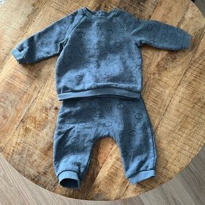 Baby Boy Lion Sweater Set, 3-6 months